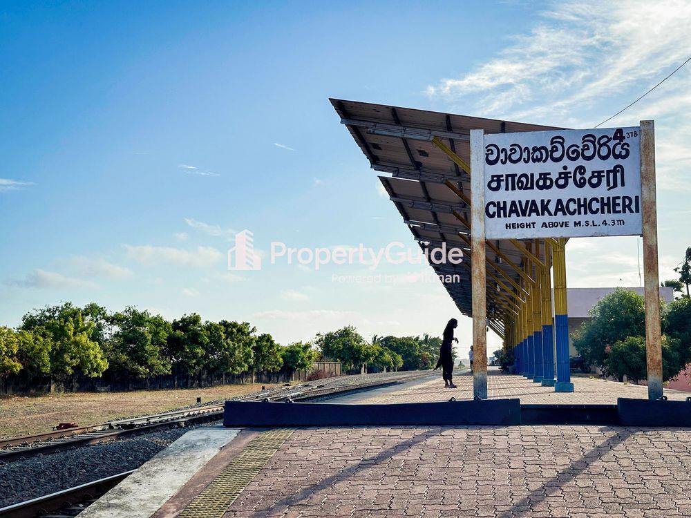 railway station chavakachcheri படம்