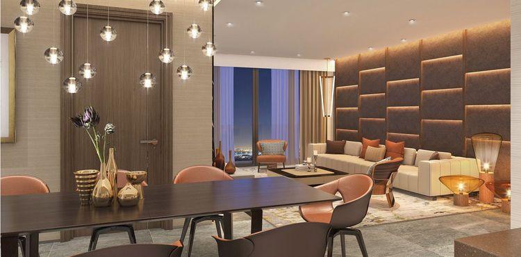 606-the-address-living-room Colombo 3