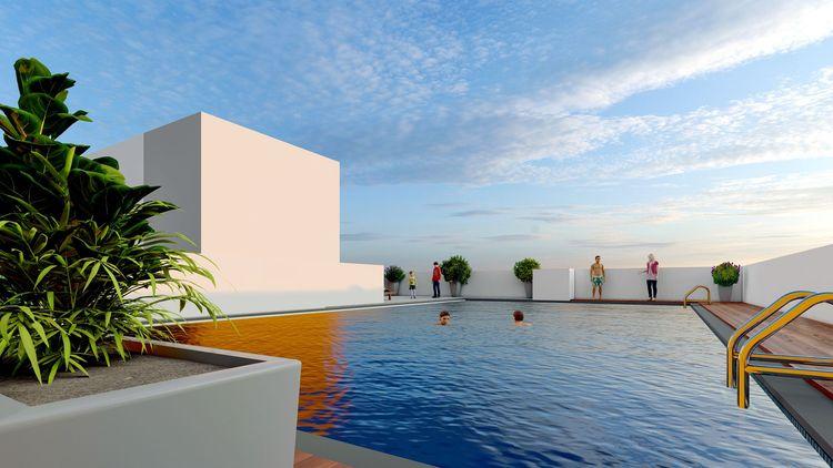 blue-ocean-havelock-place-pool Colombo 5