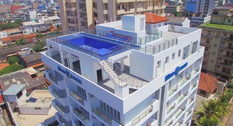blue ocean retreat road rooftop Colombo 4
