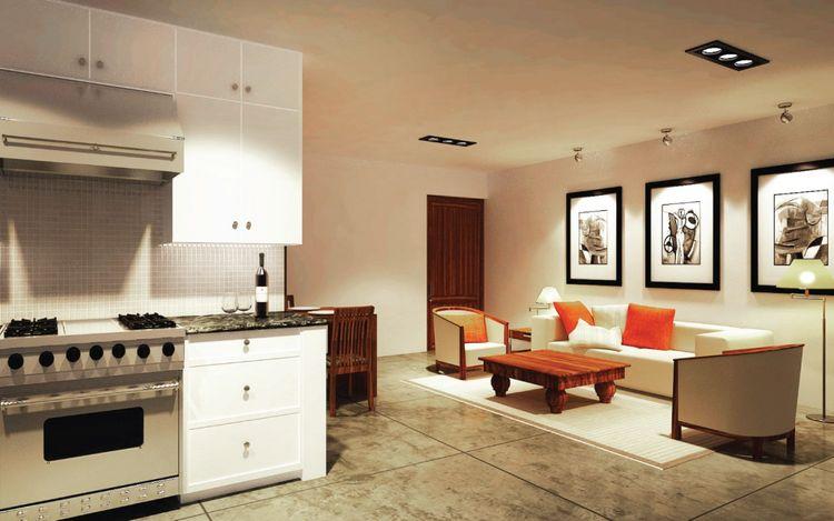 coral saffron living room கோட்டே