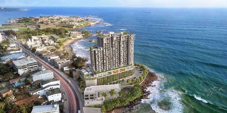 fairway aqua vista aerial view காலி நகரம்