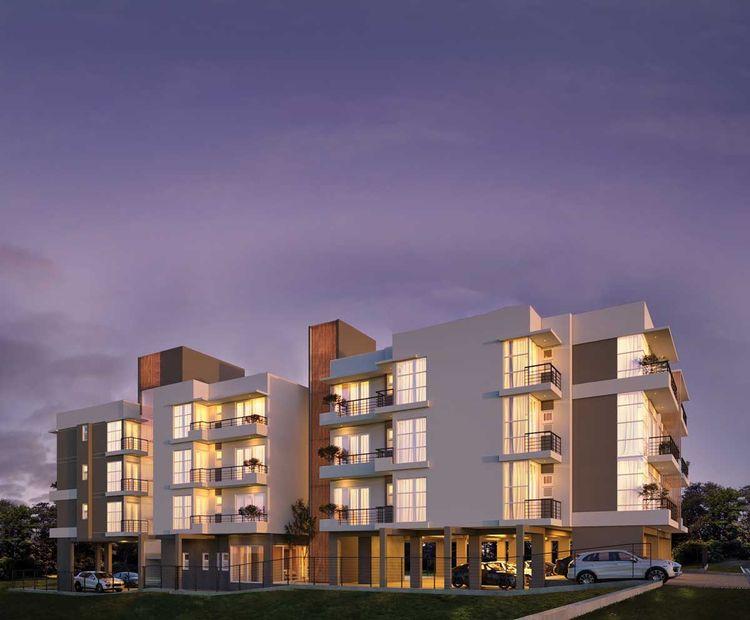 monarch residencies exterior view Colombo 3