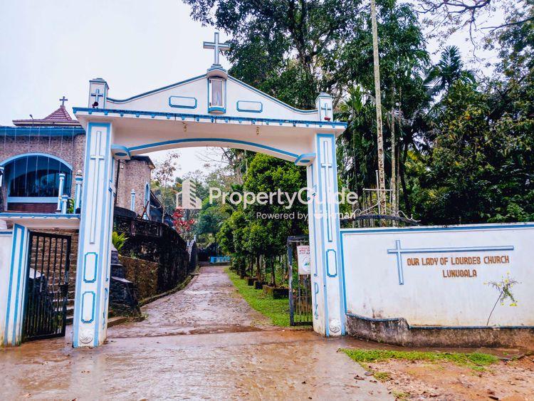 our lady of lourdes church lunugala படம்