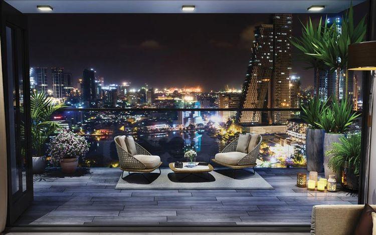 peak-residencies-terrace Colombo 3