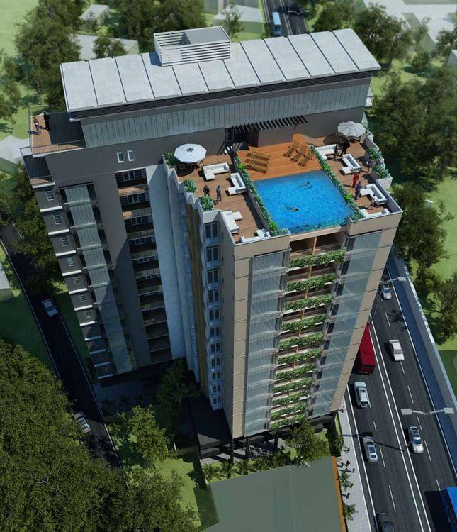 The Castle Residencies - Exterior View කොළඹ 8