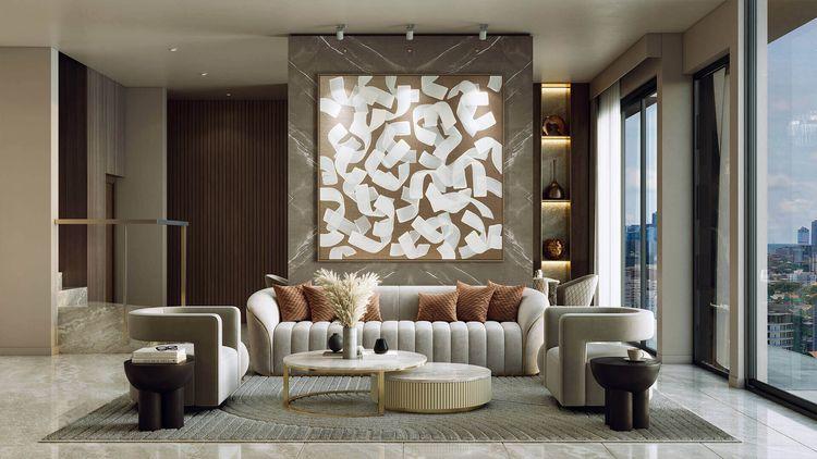 waterdale-residencies-living-room කොළඹ 7