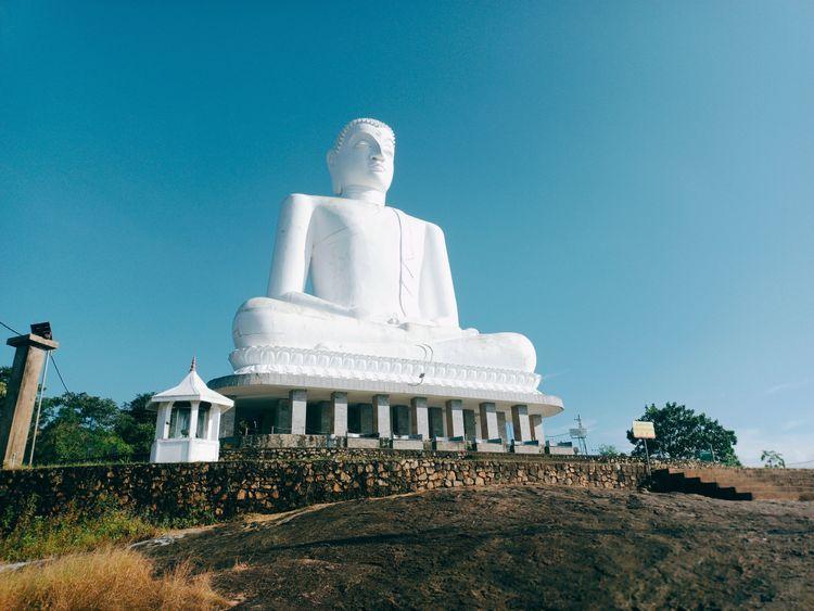 statue-of-lord-buddha-on-elephant-rock Image